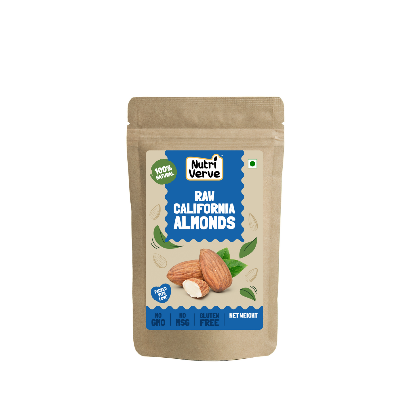 Nutri Verve Raw California Almonds