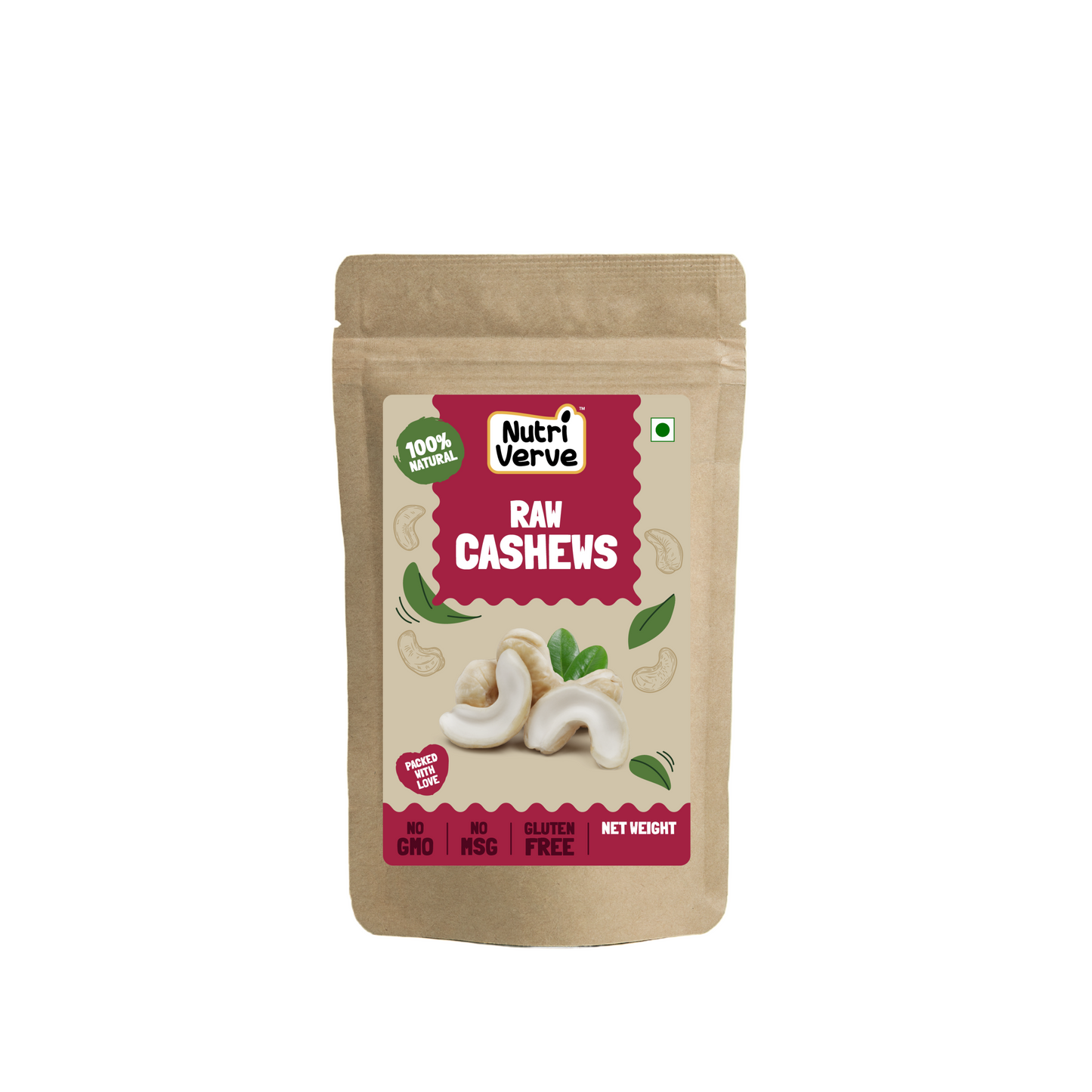 Nutri Verve Raw Cashews